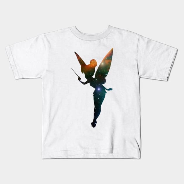 peter pan Kids T-Shirt by ZoeBaruch